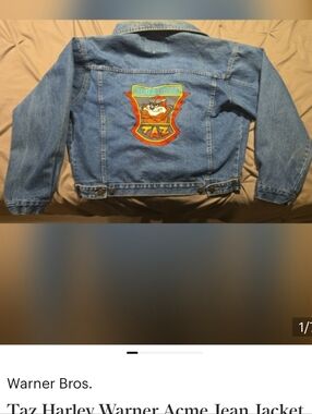 Harley Acme Warner Bros Jean Jacket